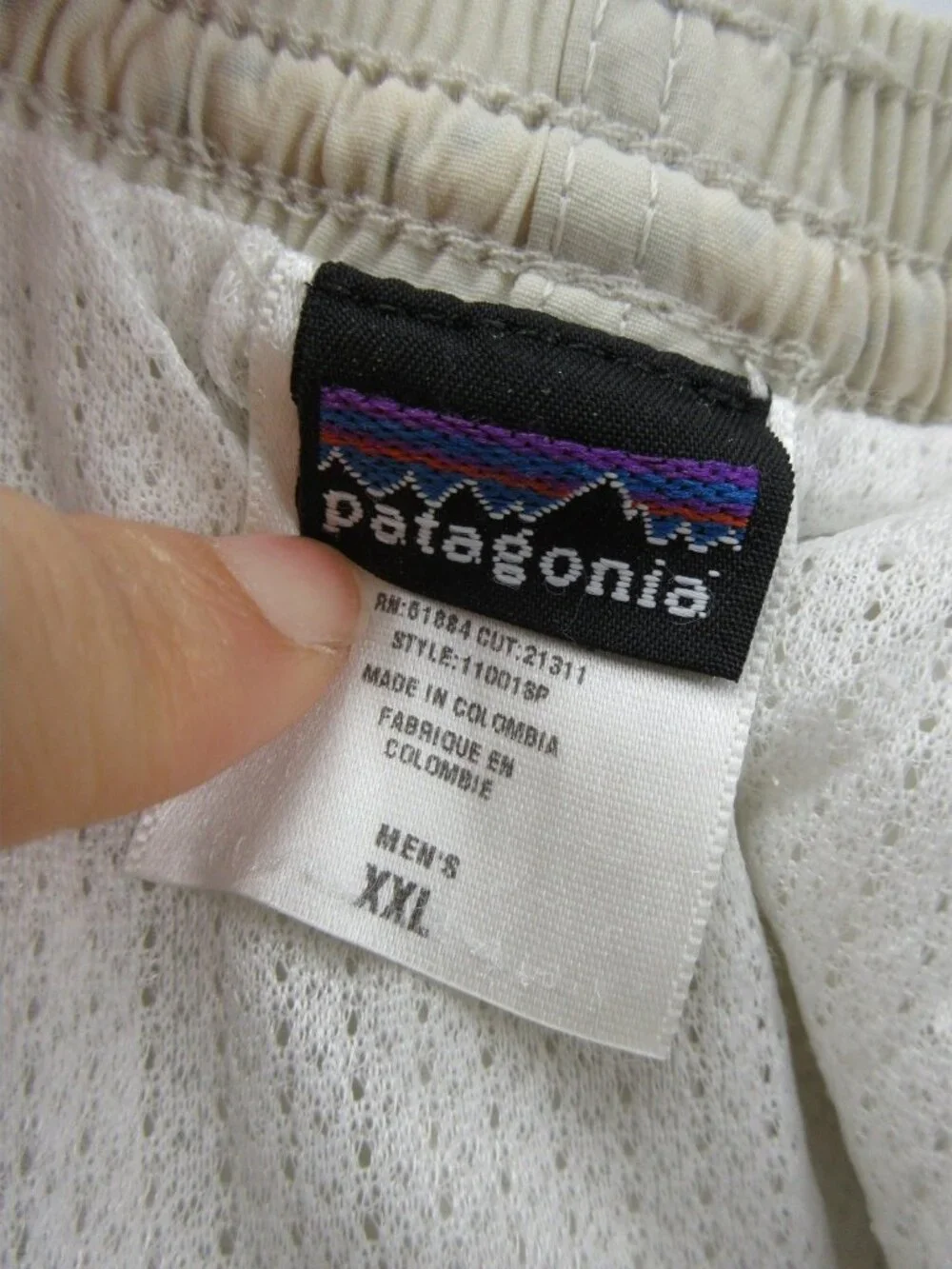 VTG Patagonia Swim Trunks XXL Baggies Bathing Suit Resortwear Y2K